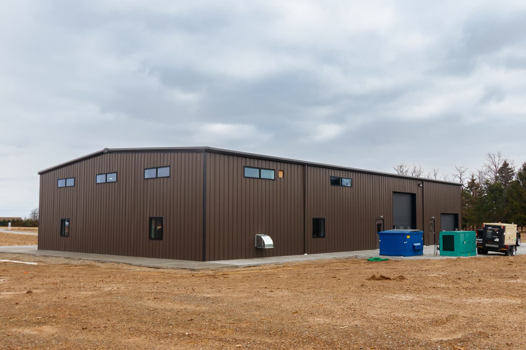 Manufacturing facility interior view